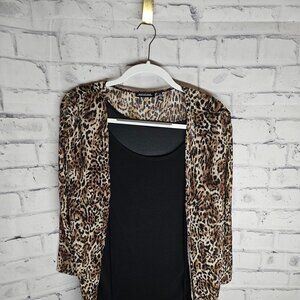 2 in 1 Animal Print Top